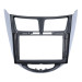 Перехідна рамка QBR 0715-35A під Hyundai Solaris 1 Verna, i-25, Accent 2010-2016 (Dodge Attitude 2011-2014) (F2) 9 дюймів