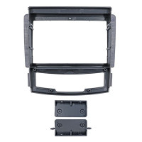 Перехідна рамка QBR 6102-09 під SsangYong Korando 3 2010-2013 Actyon 2011-2013 9 дюймів Перехідна рамка QBR 6102-09 під SsangYong Korando 3 2010-2013 Actyon 2011-2013 9 дюймів