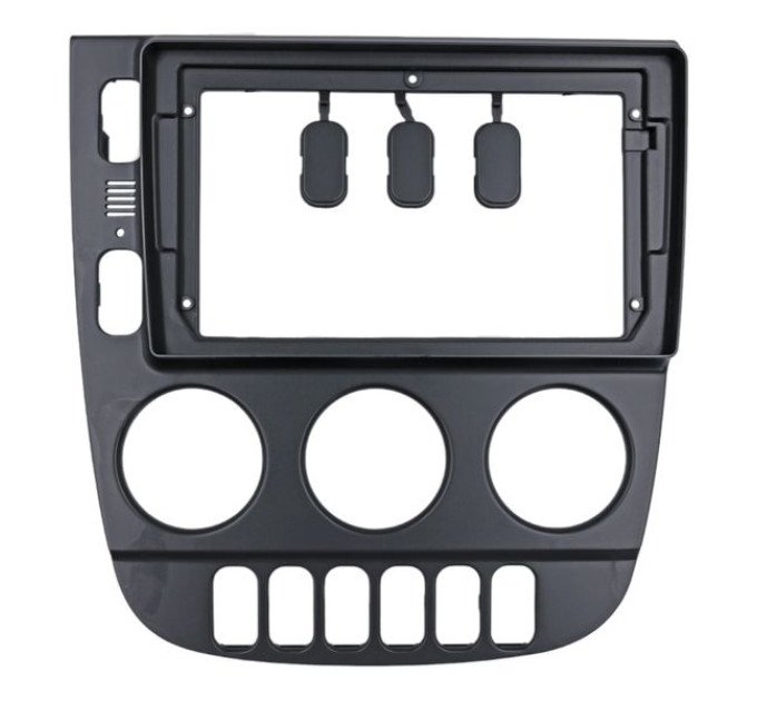 Перехідна рамка QBR 9008-68 під Mercedes-Benz ML 320 350 W163 2001-2005 (F2) 9 дюймів