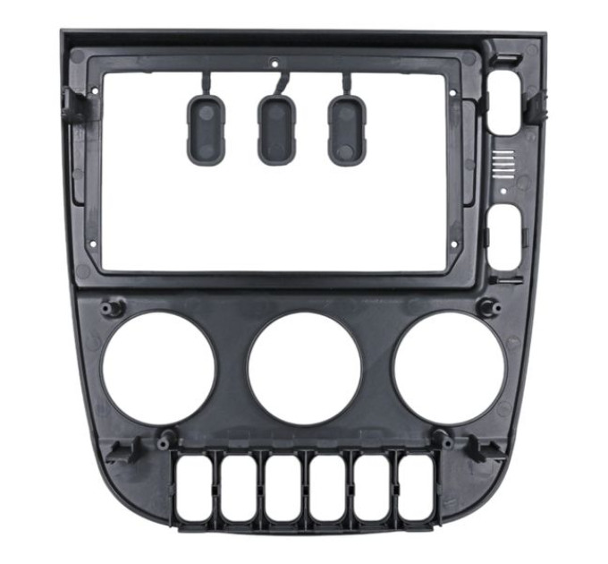 Перехідна рамка QBR 9008-68 під Mercedes-Benz ML 320 350 W163 2001-2005 (F2) 9 дюймів