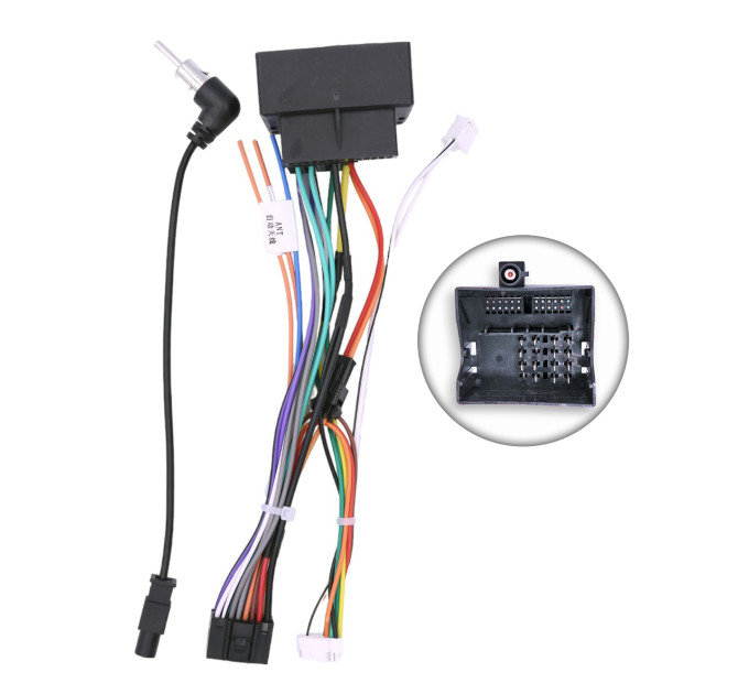 Комплект дротів під Android магнітолу для Volkswagen Mercedes Benz Skoda Seat Volvo QBR VW-0104A