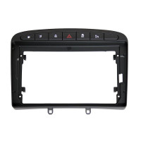 Перехідна рамка QBR 0908-47 під Peugeot 408 1 T7 2012-2020 For Peugeot 308 2007-2015 (F2) 9 дюймів Перехідна рамка QBR 0908-47 під Peugeot 408 1 T7 2012-2020 For Peugeot 308 2007-2015 (F2) 9 дюймів