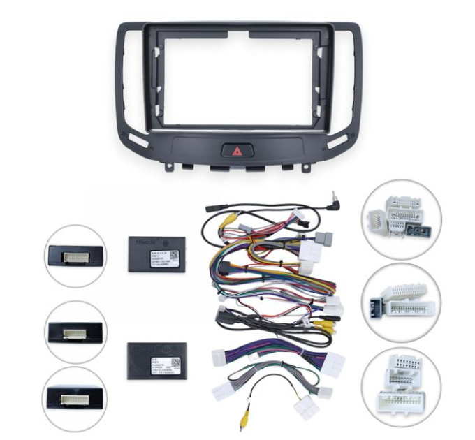 Перехідна рамка QBR 0536-39 під Infiniti G4 G25 G35 G37 2006-2013 Q40 2015; Q60 2013-2016 (Nissan Skyline 2006-2014)