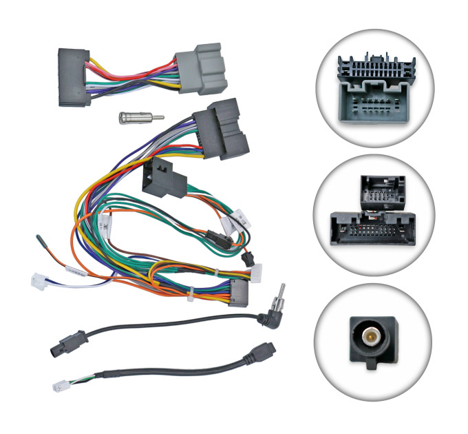 Комплект дротів під Android магнітолу для Ford QBR FD-1130