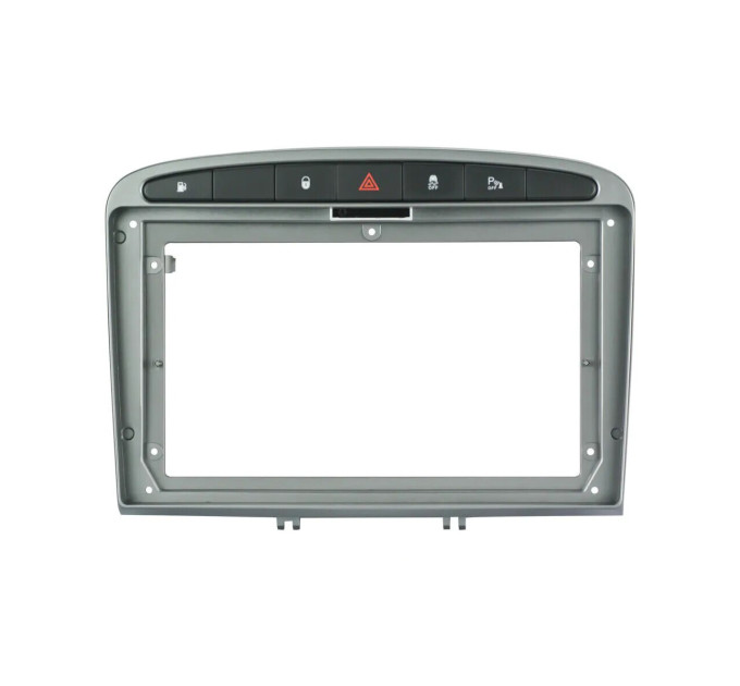 Перехідна рамка QBR 0909-82 під Peugeot 408 1 T7 2012-2020 For Peugeot 308 2007-2015 (F1) 9 дюймів