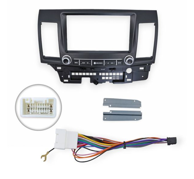 Перехідна рамка QBR 3324-36 під Mitsubishi Lancer 10 CY 2007-2012 Galant Fortis 2007-2015 (Proton Inspira 2010-2015)