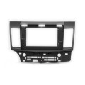 Перехідна рамка QBR 3302-18 під Mitsubishi Lancer 10 CY 2007-2012 Galant Fortis 2007-2015 (Proton Inspira 2010-2015) 10 дюймів