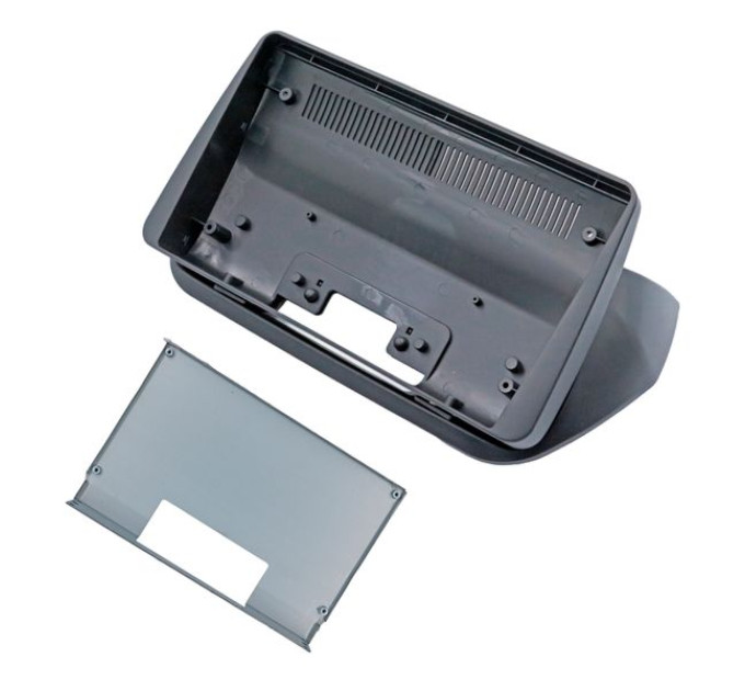 Перехідна рамка QBR 6204-09A під Citroen Nemo 2008-2017 Peugeot Bipper 2008-2017 Fiat Fiorino, Qubo 2008-2019 (F2) 10 дюймів