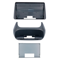 Перехідна рамка QBR 6204-09A під Citroen Nemo 2008-2017 Peugeot Bipper 2008-2017 Fiat Fiorino, Qubo 2008-2019 (F2) 10 дюймів Перехідна рамка QBR 6204-09A під Citroen Nemo 2008-2017 Peugeot Bipper 2008-2017 Fiat Fiorino, Qubo 2008-2019 (F2) 10 дюймів
