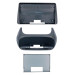 Перехідна рамка QBR 6204-09A під Citroen Nemo 2008-2017 Peugeot Bipper 2008-2017 Fiat Fiorino, Qubo 2008-2019 (F2) 10 дюймів