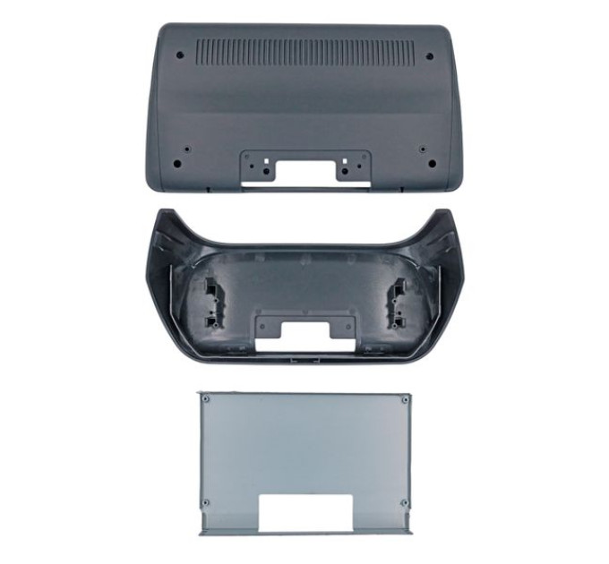 Перехідна рамка QBR 6204-09A під Citroen Nemo 2008-2017 Peugeot Bipper 2008-2017 Fiat Fiorino, Qubo 2008-2019 (F2) 10 дюймів