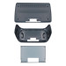Перехідна рамка QBR 6204-09A під Citroen Nemo 2008-2017 Peugeot Bipper 2008-2017 Fiat Fiorino, Qubo 2008-2019 (F2) 10 дюймів