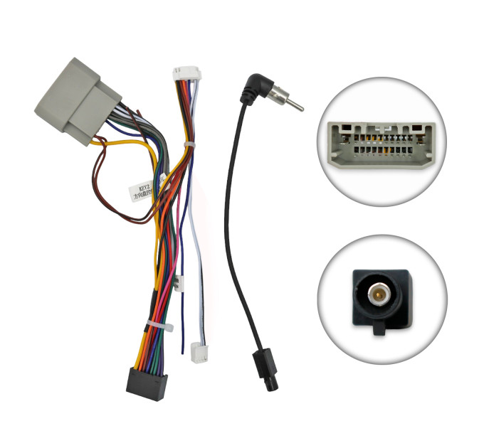 Комплект дротів під Android магнітолу для Jeep Chrysler Dodge QBR JP-2302