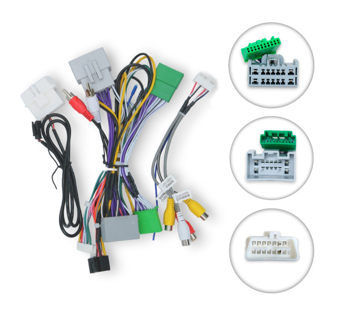 Комплект дротів під Android магнітолу для Land Rover QBR LR-4116