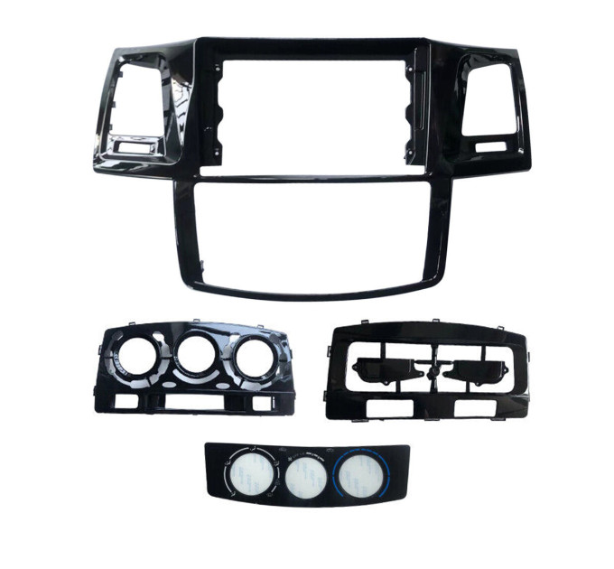 Перехідна рамка QBR 0468-09 під Toyota Fortuner 1 AN50 AN60 HILUX Revo Vigo 2008-2014 (F4) 9 дюймів