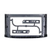 Перехідна рамка QBR 1204-02 під Chevrolet Aveo T250 Lova 2006 - 2012 (Ravon Nexia R3 2016-2020) 9 дюймів