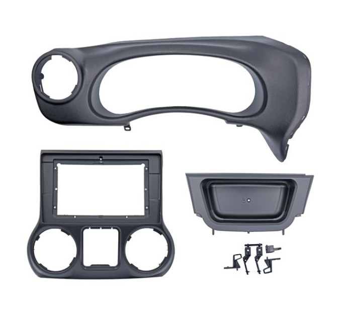 Перехідна рамка QBR 2305-82 під Jeep Wrangler 3 JK 2014-2017 10 дюймів