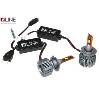 Світлодіодні лампи QLine Ultra +200% 55W H7 6000K 12V Світлодіодні лампи QLine Ultra +200% 55W H7 6000K 12V