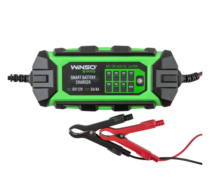Зарядний пристрій Winso Pro 139310 6/12V 4A 8LEDs 
