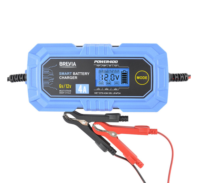 Зарядний пристрій Brevia Power400 20400EP 6V/12V 4A