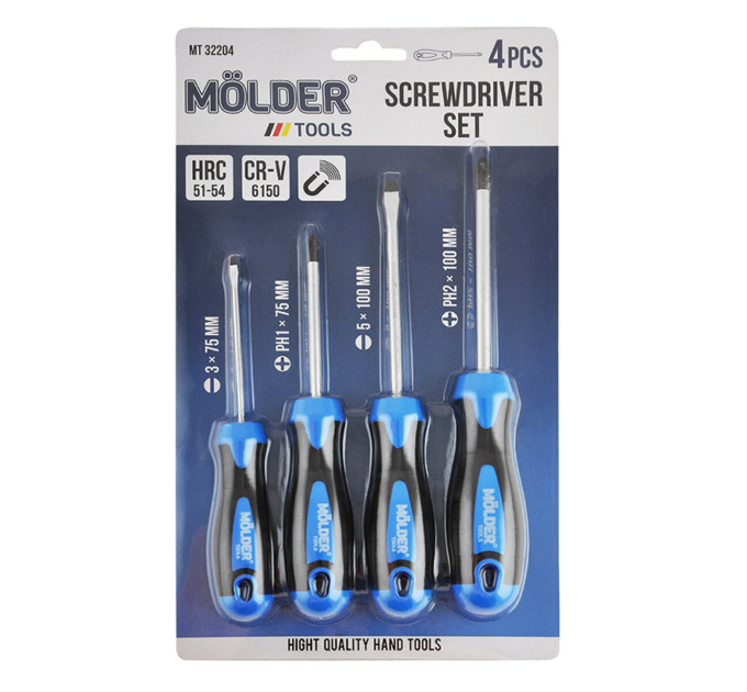 Набір викруток Molder MT32204