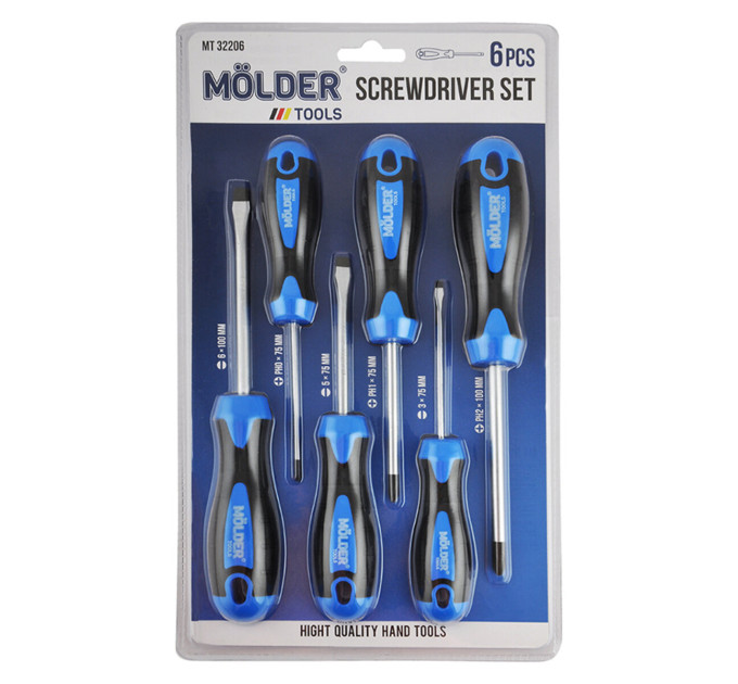Набір викруток Molder MT32206