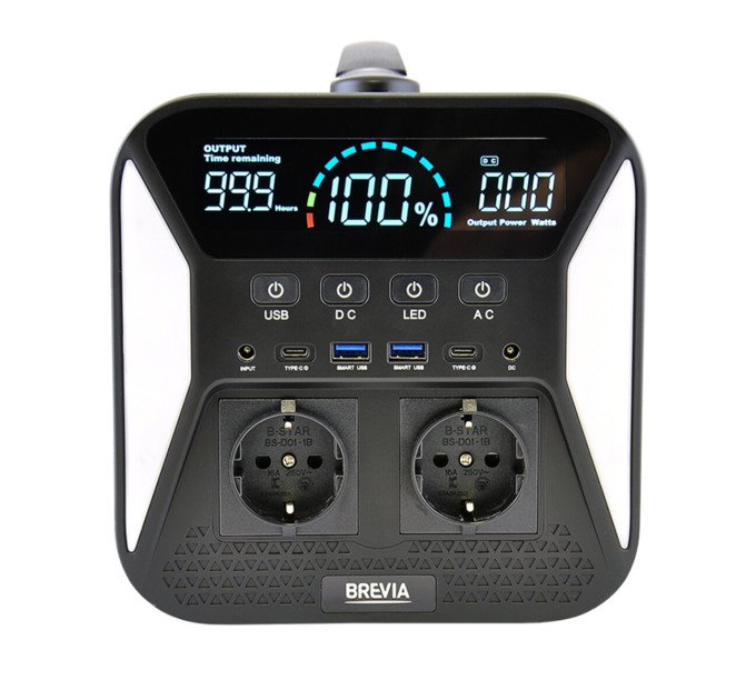 Зарядна станція Brevia 31000PS 1000W LifePo4