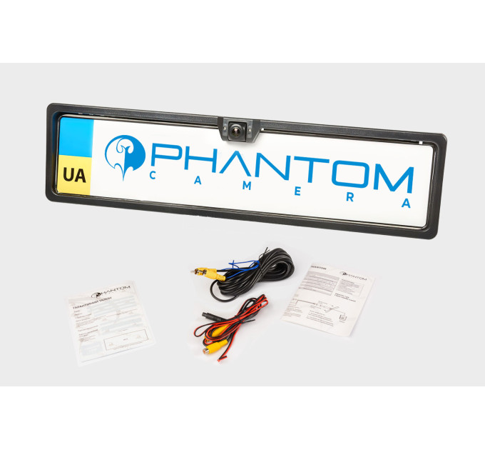Камера в рамці номерного знака Phantom UF-36 AHD/CVBS