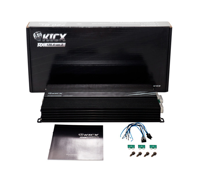 Підсилювач Kicx RX 120.4 ver.2