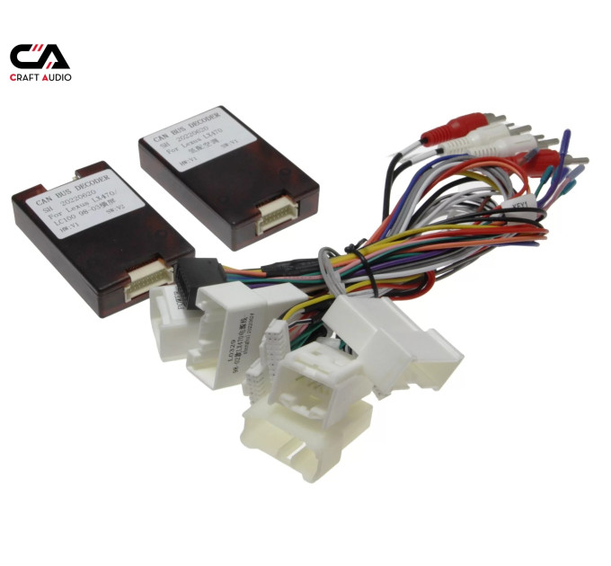 Рамка перехідна з проводкою CraftAudio LE-020N LEXUS LX-470 98-02