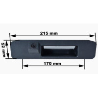 Камера в ручку багажника Prime-X TR-13W 1080P AHD MERCEDES Камера в ручку багажника Prime-X TR-13W 1080P AHD MERCEDES