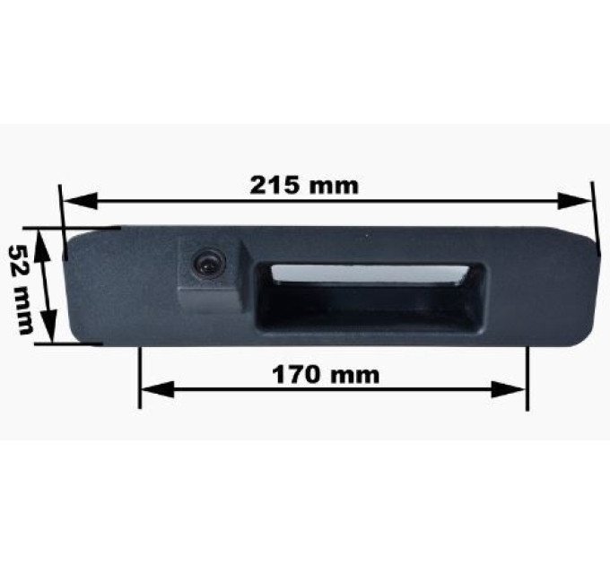 Камера в ручку багажника Prime-X TR-13W 1080P AHD MERCEDES