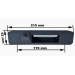 Камера в ручку багажника Prime-X TR-13W 1080P AHD MERCEDES