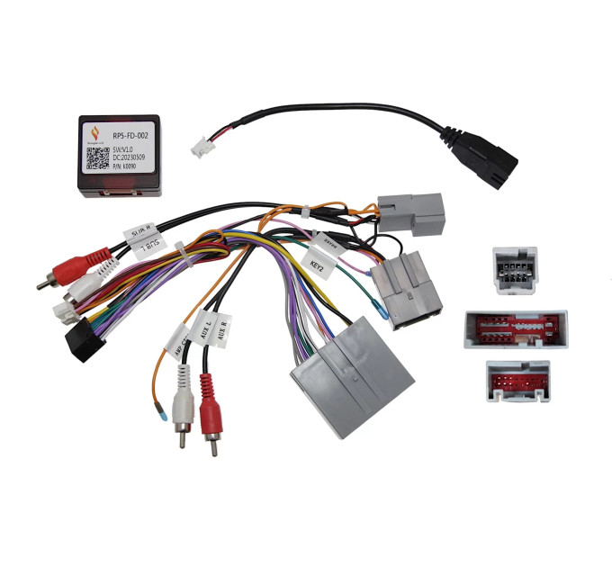 Рамка перехідна CraftAudio FO-012N FORD ESCAPE 2007-2012 Black + проводка