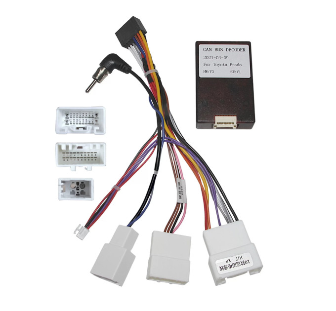 Комплект дротів для магнітол 16PIN CraftAudio TOYOTA-CA-Standart +Antenna + Підсилювач