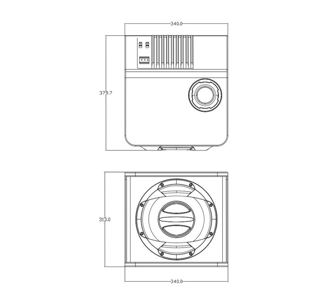 Сабвуфер Decker DSW-250