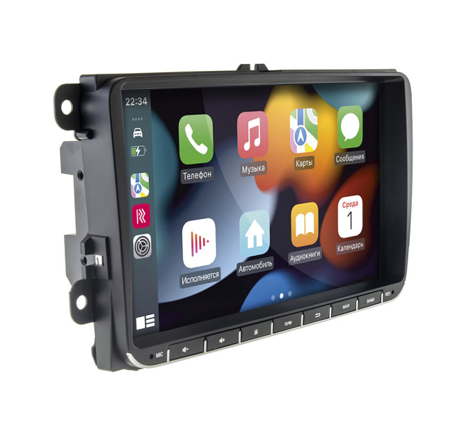 Штатна магнітола Cyclone VW ANDROID 9 DSP 4G