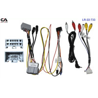 Рамка перехідна з проводкою CraftAudio LR-22-733 LAND ROVER Freelander 06-14 Рамка перехідна з проводкою CraftAudio LR-22-733 LAND ROVER Freelander 06-14