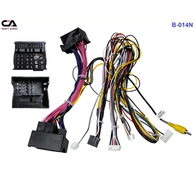 Рамка перехідна з проводкою CraftAudio B-014N BMW X5 07-09