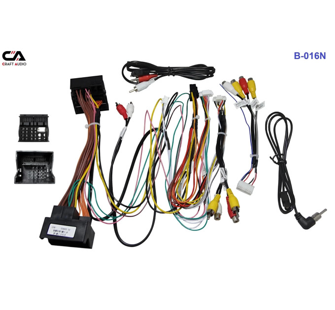 Рамка перехідна з проводкою CraftAudio B-016N BMW 3 series 13-16