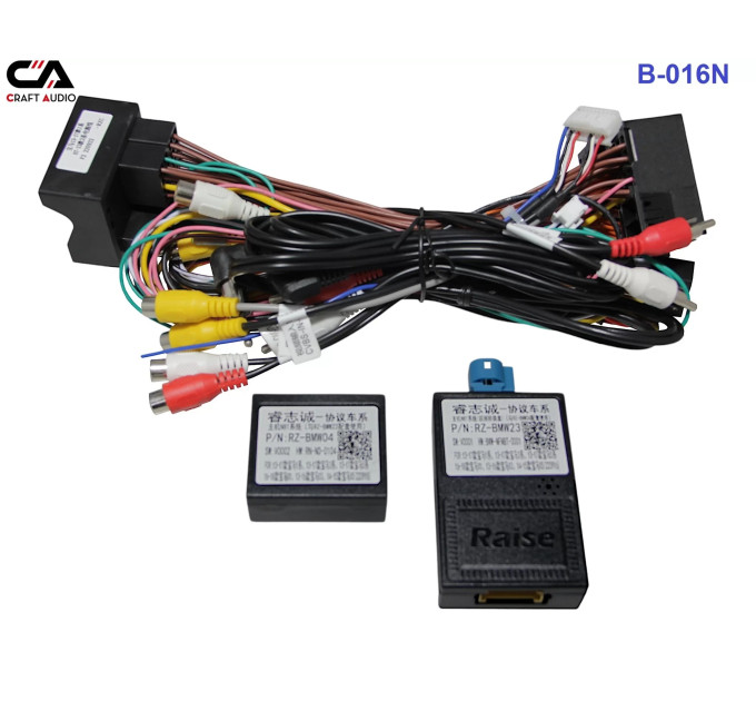 Рамка перехідна з проводкою CraftAudio B-016N BMW 3 series 13-16