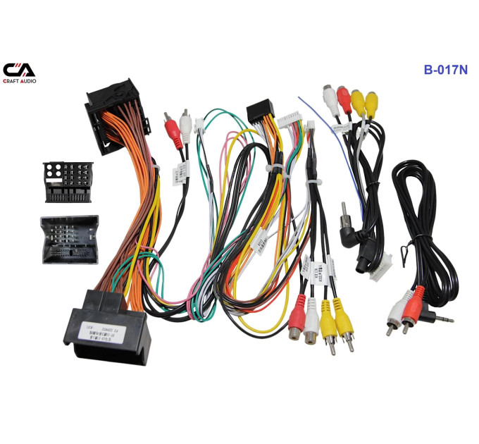 Рамка перехідна з проводкою CraftAudio B-017N BMW 5 series 10-16