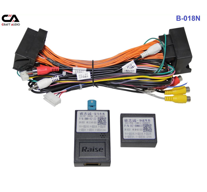 Рамка перехідна з проводкою CraftAudio B-018N BMW X3 11-15