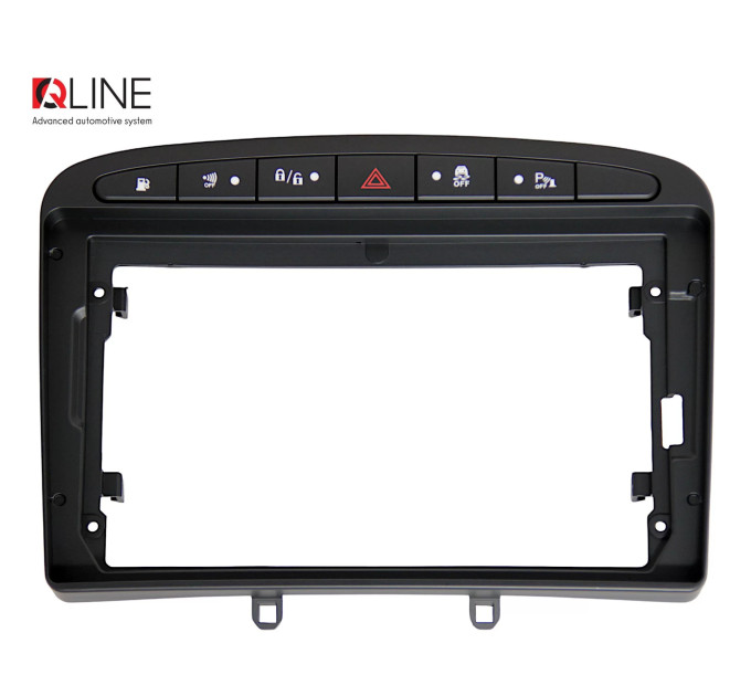 Рамка переходная CraftAudio PE-22-352 Peugeot 308 07-13 / 408 11+ black