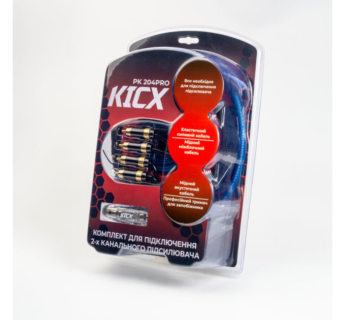 Набір кабелів Kicx PK-204PRO