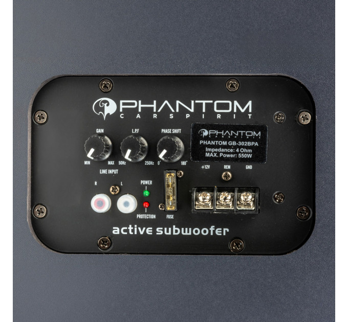 Сабвуфер Phantom GB-302BPA