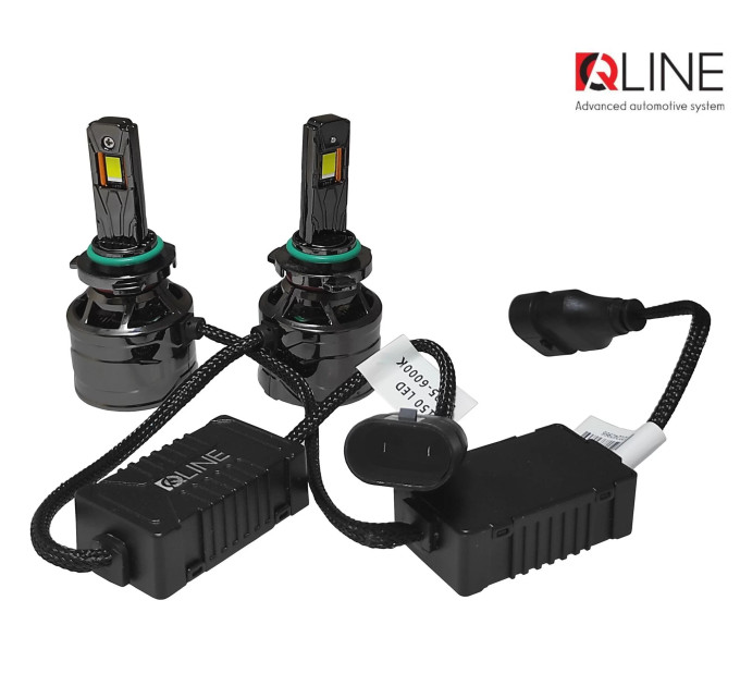 Світлодіодні лампи Qline WD High Power HB3 6000K (2шт)