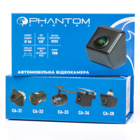 Камера універсальна PHANTOM CA-32 AHD/CVBS 1080p Камера універсальна PHANTOM CA-32 AHD/CVBS 1080p
