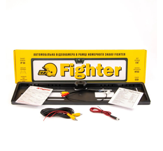 Камера в рамці номерного знака Fighter FC-103