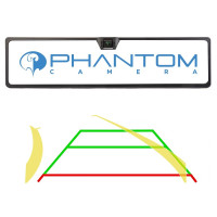 Камера в рамці номерного знака PHANTOM UF-35DL AHD